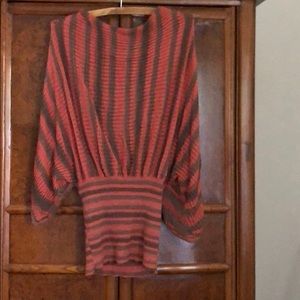 Tracy Reese Coral Sweater Top
